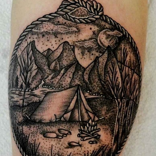 татуировка #20324 | Тату мастер Оля Гостева © ® Tattoo