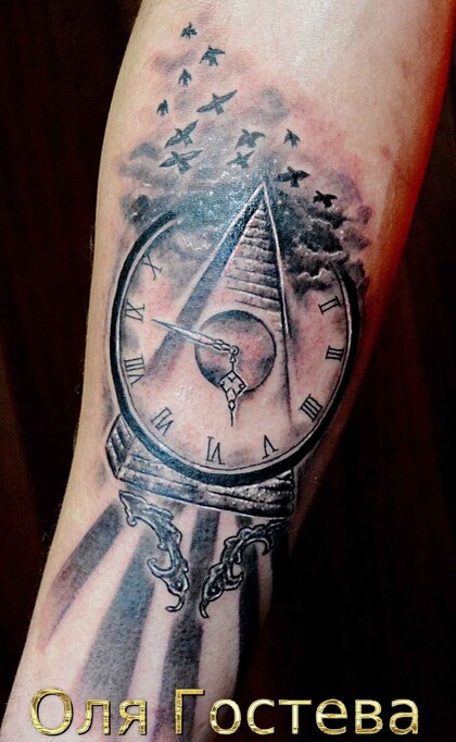 Тату эскиз #20355 Тату мастер Olya Gosteva © ® Tattoo 