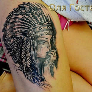 татуировка #20419 | Тату мастер Оля Гостева © ® Tattoo