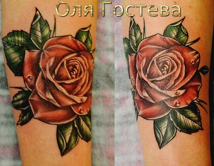 Тату эскиз #20328 Тату мастер Olya Gosteva © ® Tattoo 