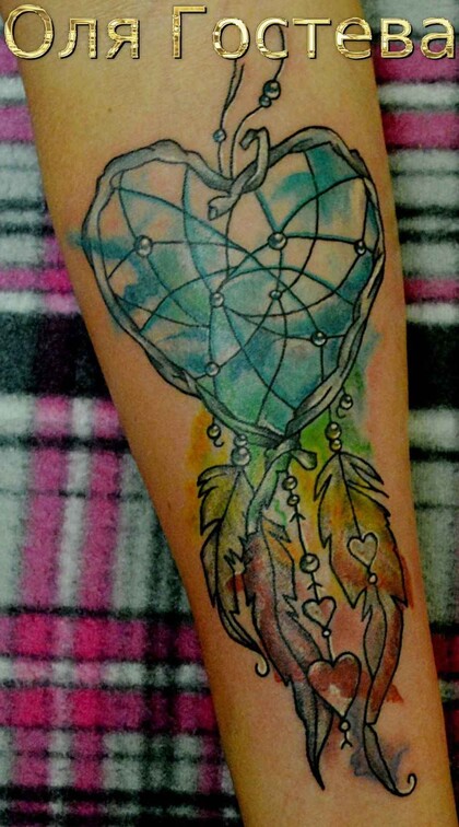 Тату эскиз #20415 Тату мастер Olya Gosteva © ® Tattoo 