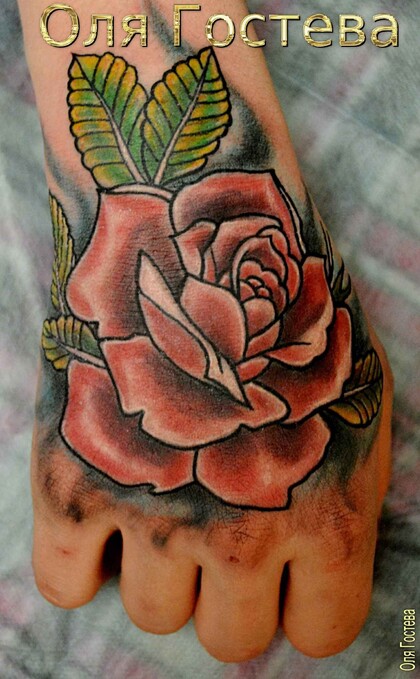Тату эскиз #20378 Тату мастер Olya Gosteva © ® Tattoo 