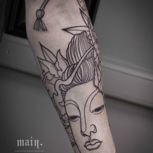 татуировка #19595 | Тату мастер Анастасия Лебедева