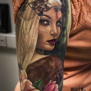 татуировка #19589 | Тату мастер Анастасия Лебедева