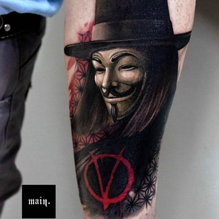 татуировка #19565 | Тату мастер Анастасия Лебедева