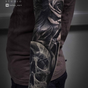 татуировка #19586 | Тату мастер Анастасия Лебедева