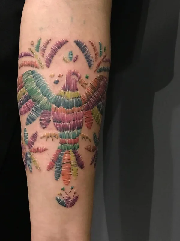 color illustrative Tatuaggio su forearm #30011 | Tatuatore Tabata