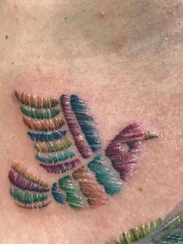 color illustrative Tatuaggio su chest #30021 | Tatuatore Tabata