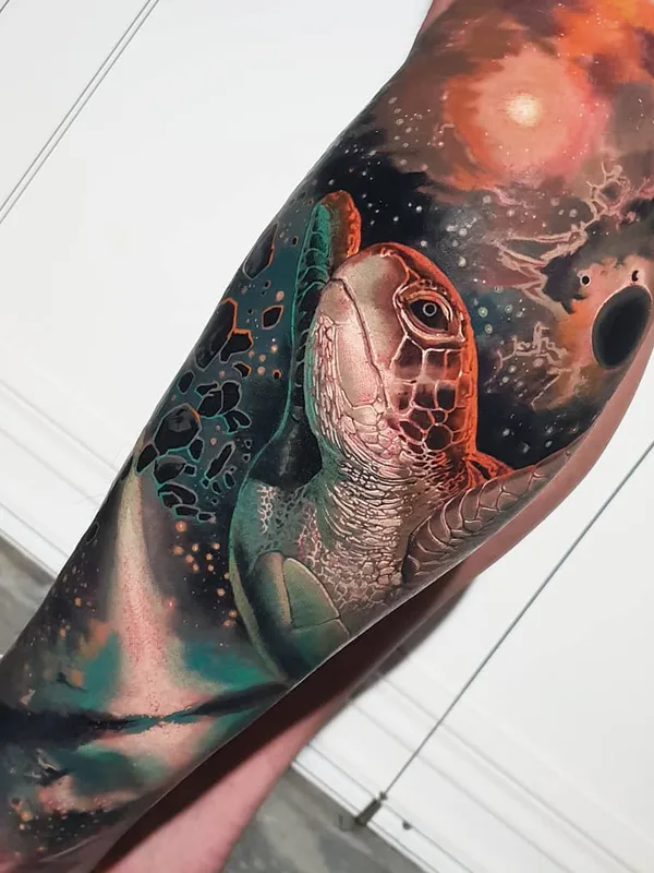color realism 纹身 在 forearm #30113 | 纹身师 Nick Noonan