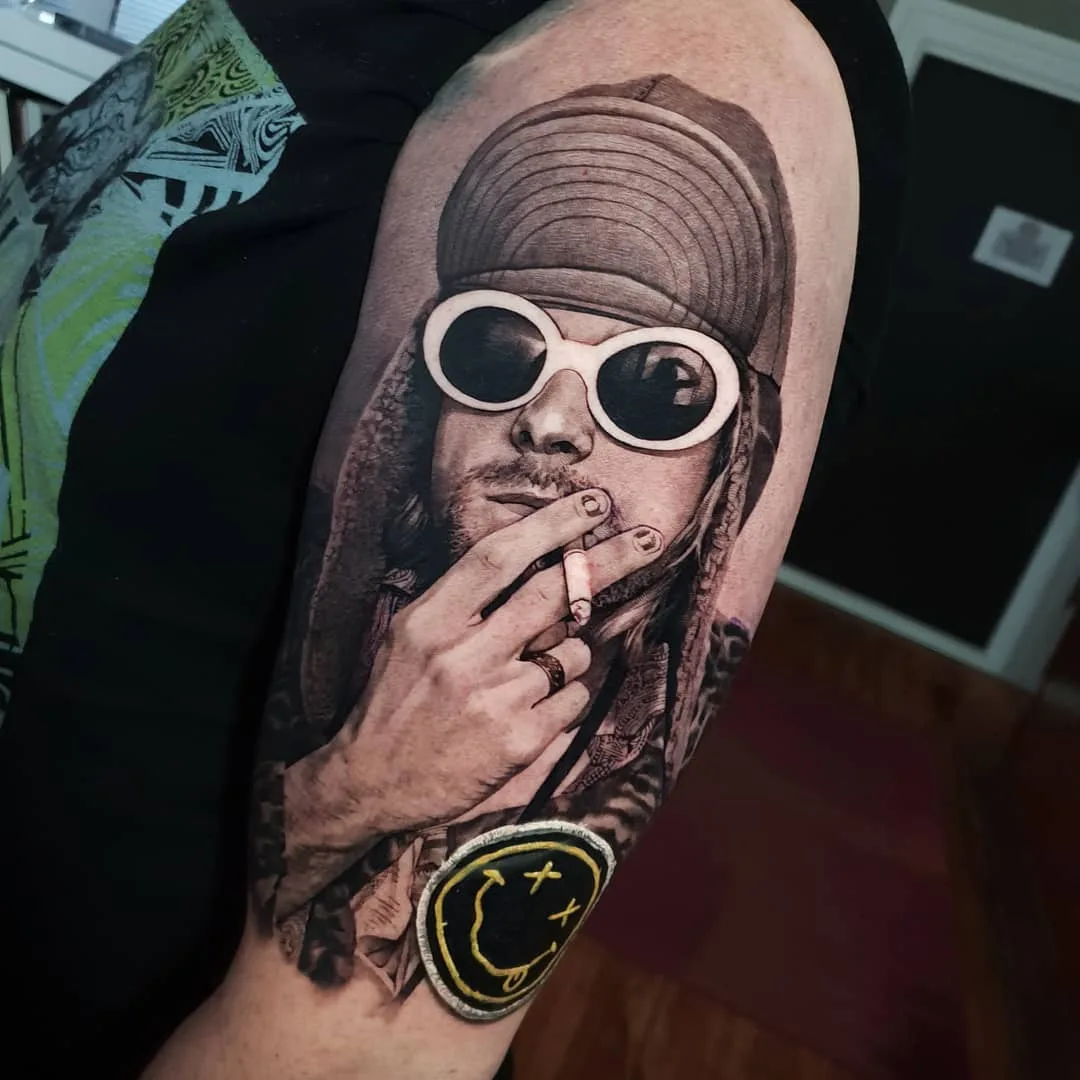 Artista di tattoo Nick Noonan, colore, tattoo realistico nero e grigio | Nuova Zelanda, Auckland