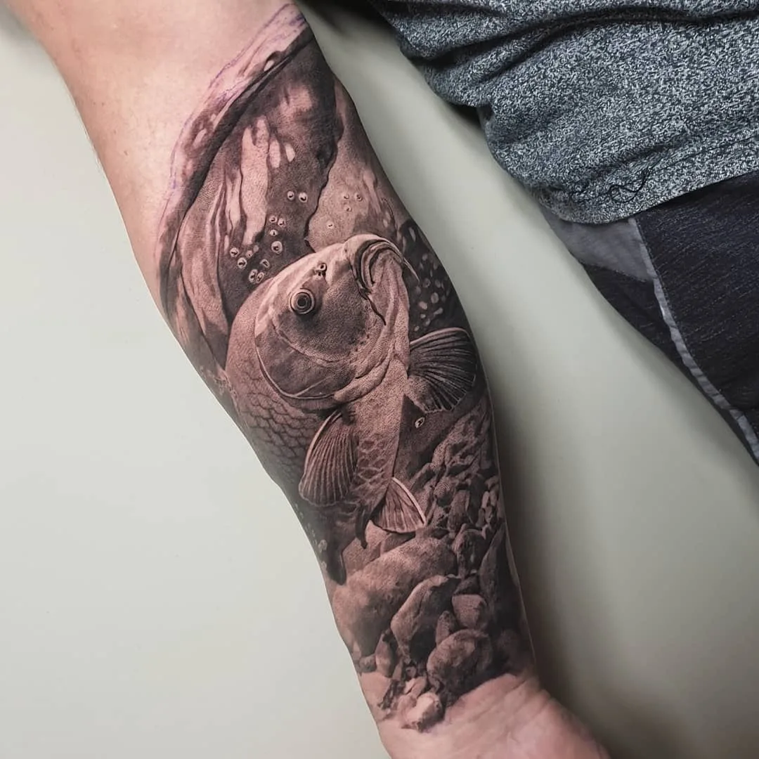Artista di tattoo Nick Noonan, colore, tattoo realistico nero e grigio | Nuova Zelanda, Auckland