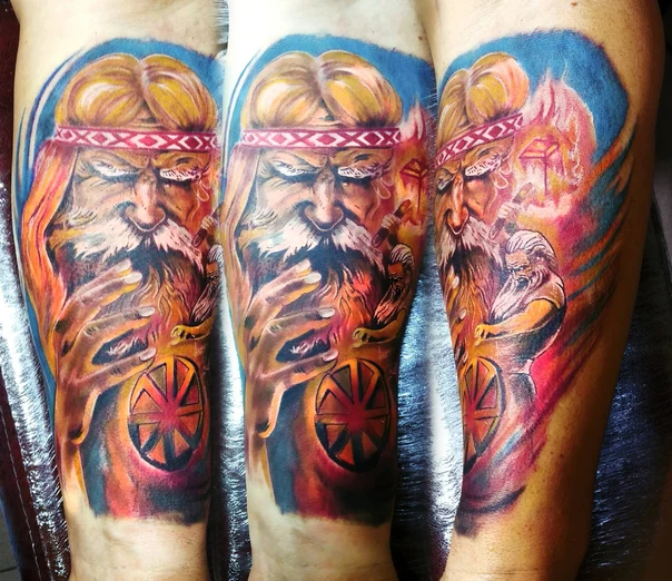 Иллюстративная Figure, Symbol tattoo на Предплечье