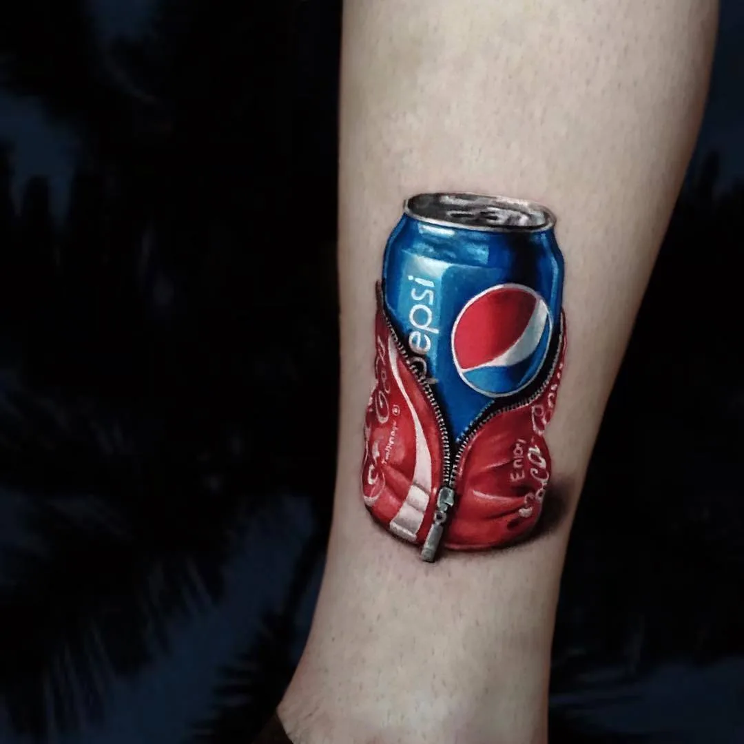 Artista di tatuaggi Karen Tsvetnoy, tatuaggio a colori e nero e grigio realistico | Mosca, Russia