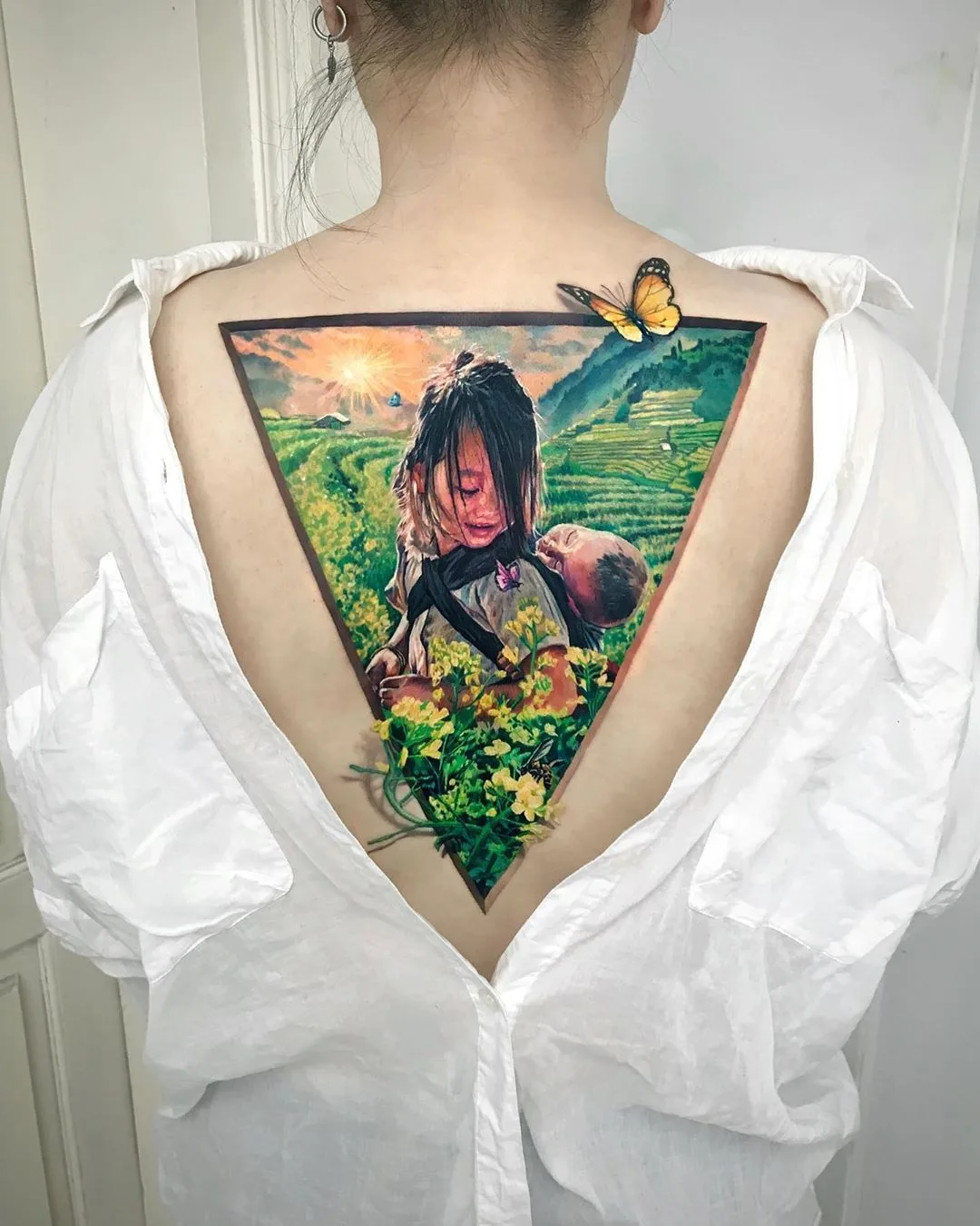 Large scale color realism tattoo - Tattoo artist Tu Den | Hanoi, Vietnam