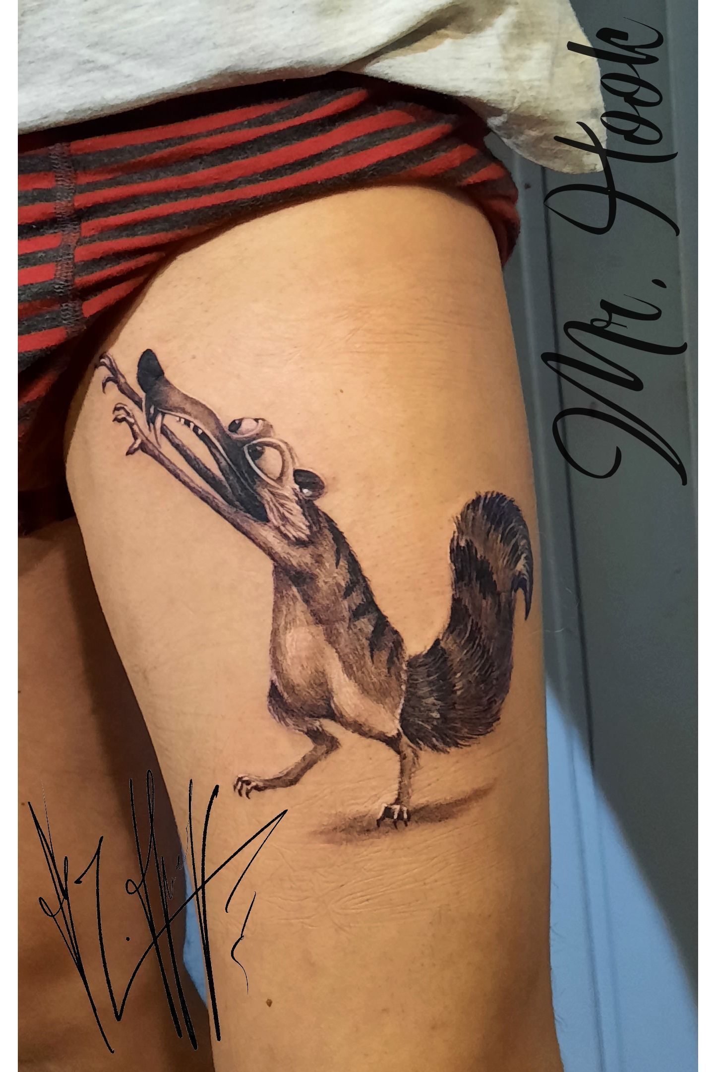 scrat tattoo  Roberta Stefanoni  Flickr