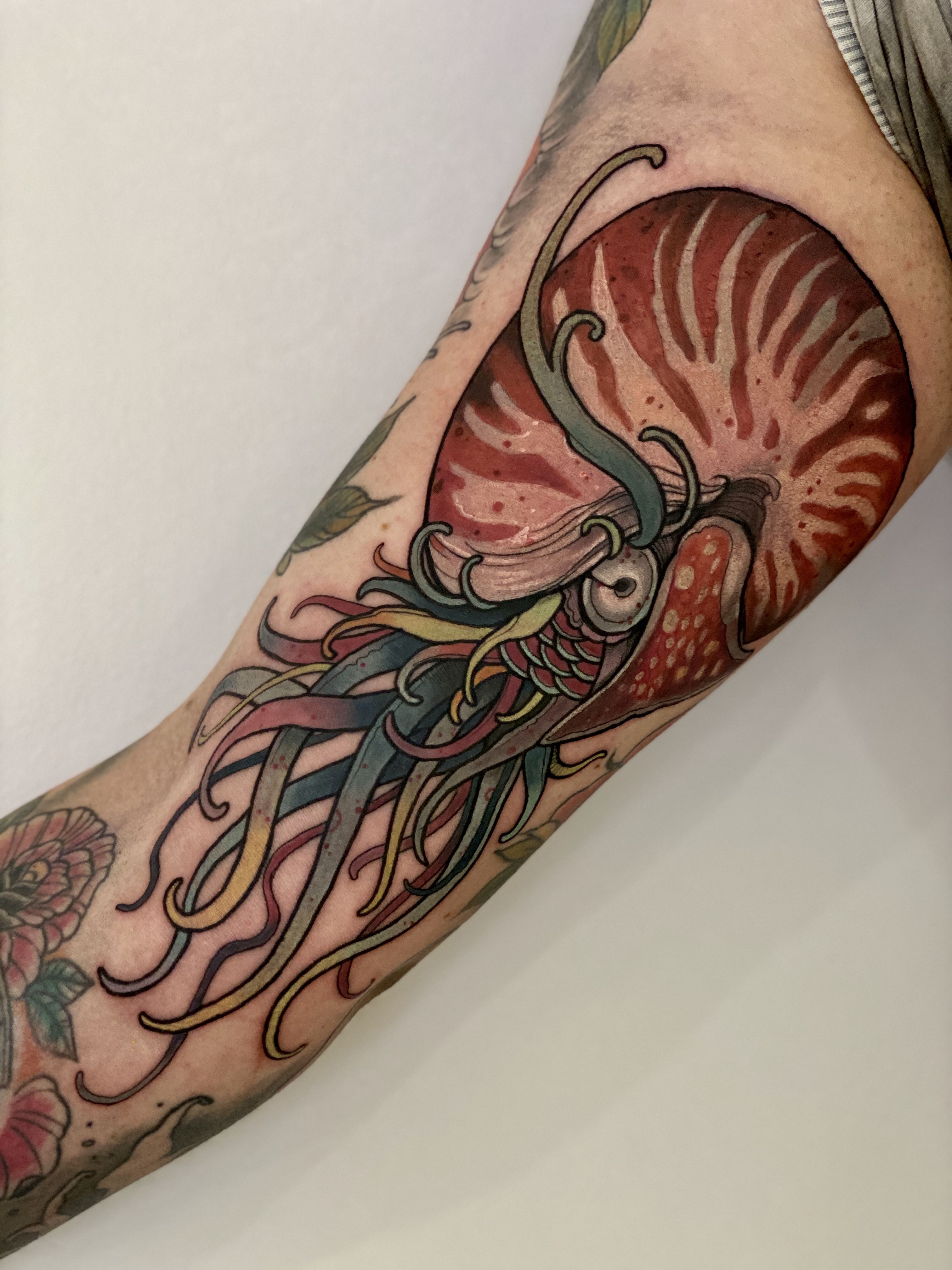 Finished Jelly Tattoo by ToxicElliefish on DeviantArt