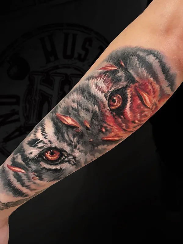 color realism Tatuagem em forearm #39651 | Tatuador Egor Kubrak
