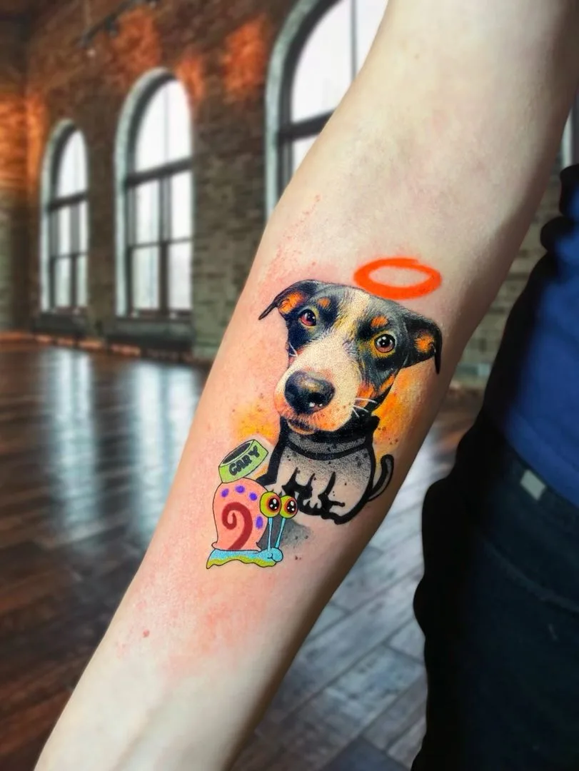 Tatuaggio di un cane di Lyubov Kotova