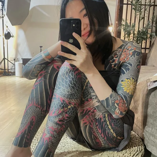 tattoo #54197 | Tattoo Model Lele Youli
