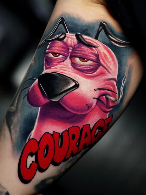 color cartoon tatuaje en forearm #54261 | Tatuador Eigleer Nunes