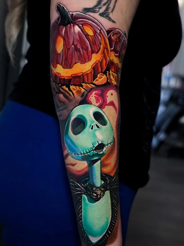 female color realism tatuaje en full sleeve #54262 | Tatuador Eigleer Nunes