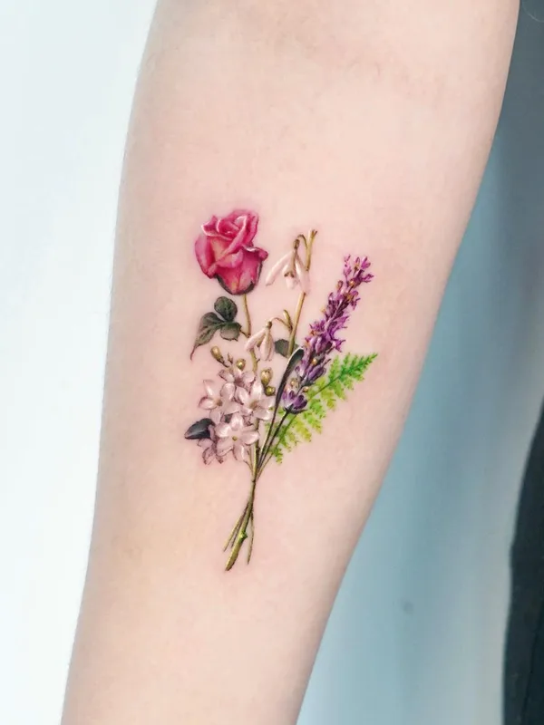 female color realism tattoo on forearm #54366 | Tattoo Artist Tattooist Harry