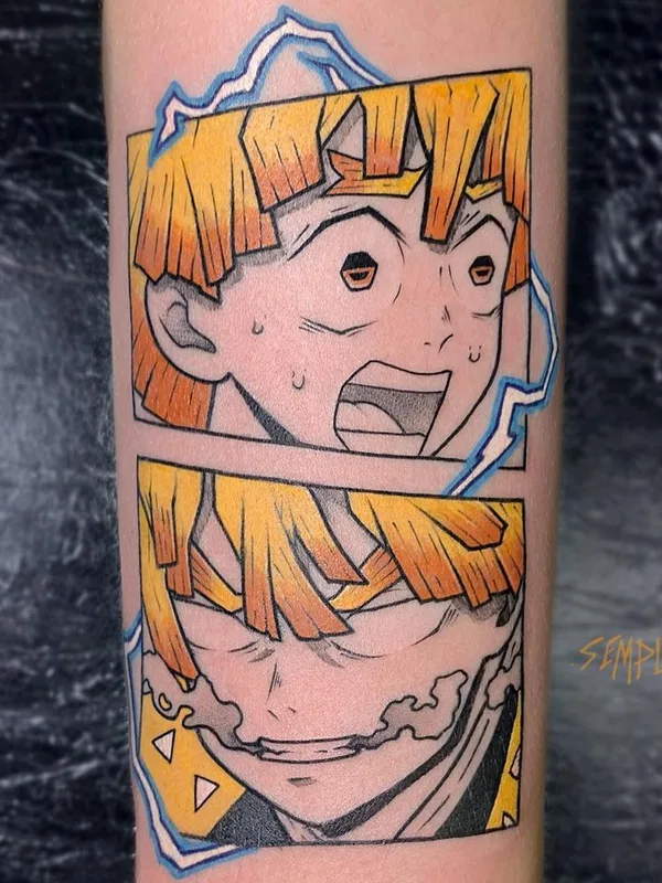 color anime татуировка на forearm #54673 | Тату мастер Дима Semplai