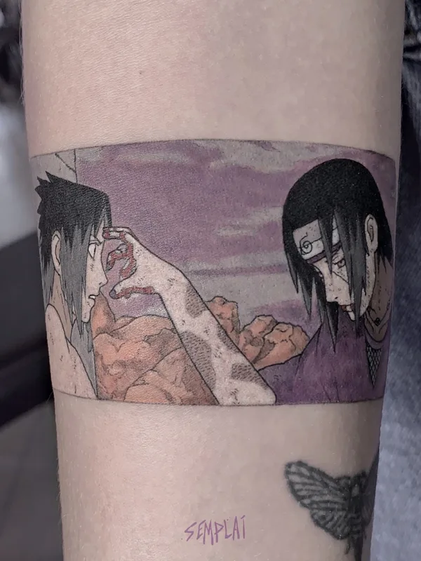 color anime татуировка на forearm #54667 | Тату мастер Дима Semplai