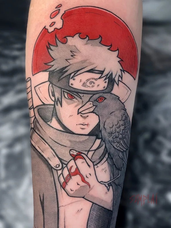 color anime татуировка на forearm #54665 | Тату мастер Дима Semplai