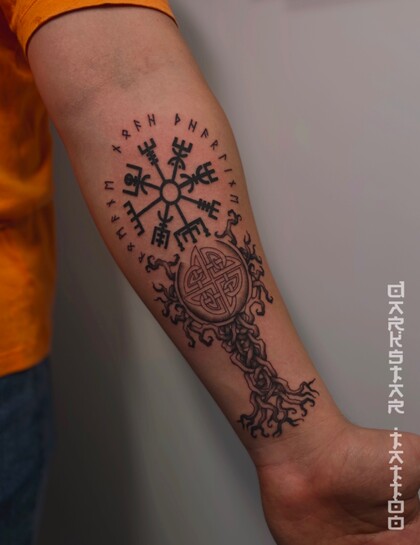Тату эскиз # Тату мастер Dmitry Gerasimchuk