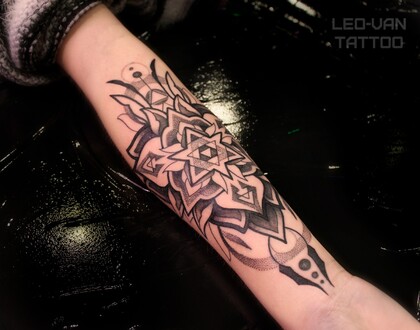 Тату эскиз # Тату мастер Иоанн Лео ( LEO-VAN )