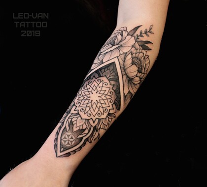 Тату эскиз # Тату мастер Иоанн Лео ( LEO-VAN )