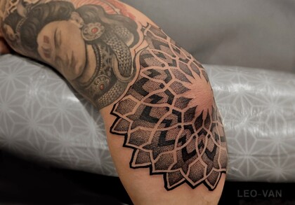 Тату эскиз # Тату мастер Иоанн Лео ( LEO-VAN )