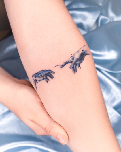 Тату эскиз #68137 Тату мастер Tatuaggi di Porcellana 