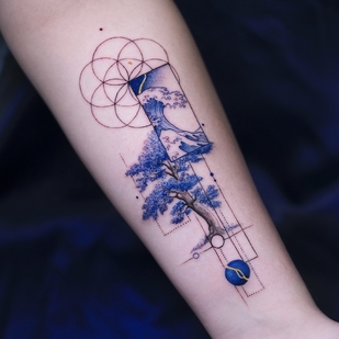 татуировка #68140 | Тату мастер Tatuaggi di Porcellana