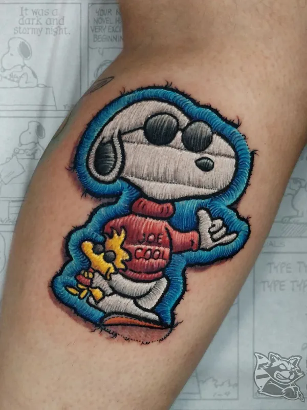 color cartoon Tatuaggio su forearm #68403 | Tatuatore facchtattoogeek