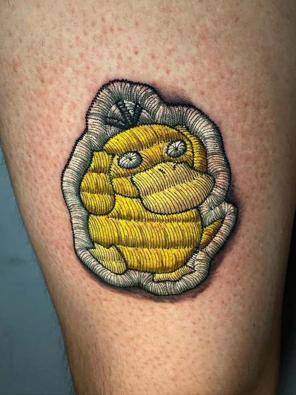 color illustrative tatuaje en thigh #68473 | Tatuador tatuajes_bordados