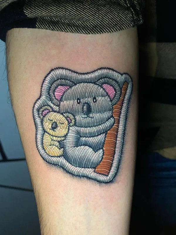 color illustrative tatuaje en forearm #68470 | Tatuador tatuajes_bordados