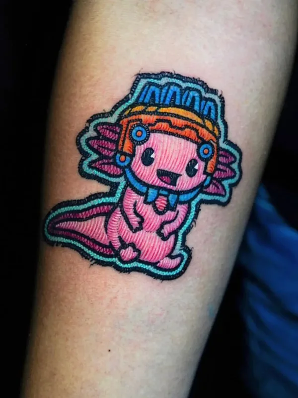 color cartoon Tatuaggio su forearm #68496 | Tatuatore da_ve_tattoo