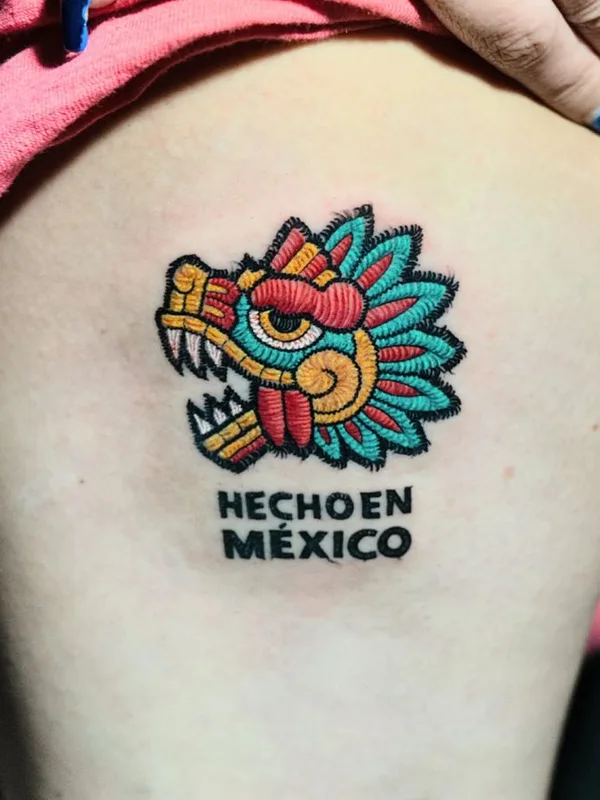 color illustrative Tatuaggio su thigh #68491 | Tatuatore da_ve_tattoo