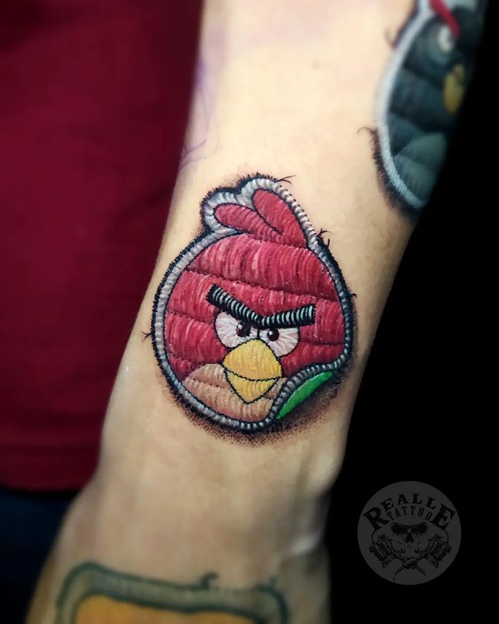angry bird tattooTikTok Search