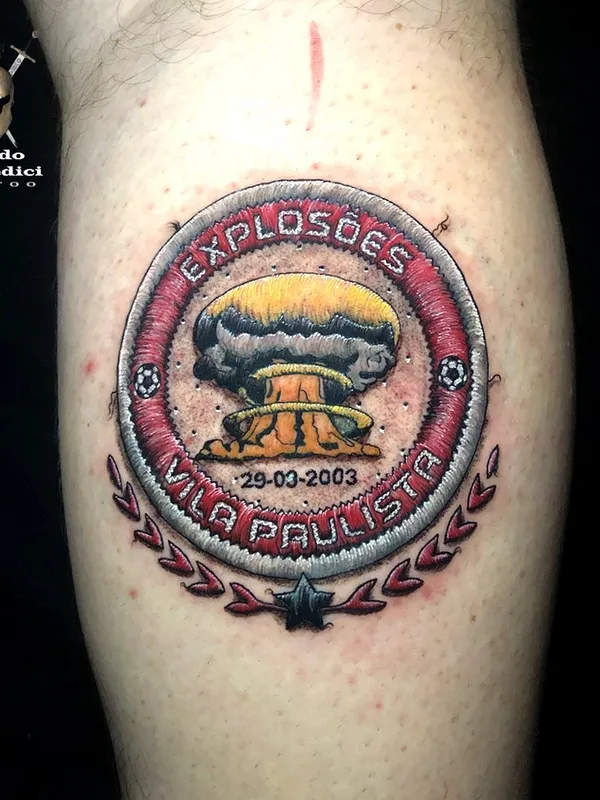color illustrative tatuaje en calf #68554 | Tatuador Guido de Medici
