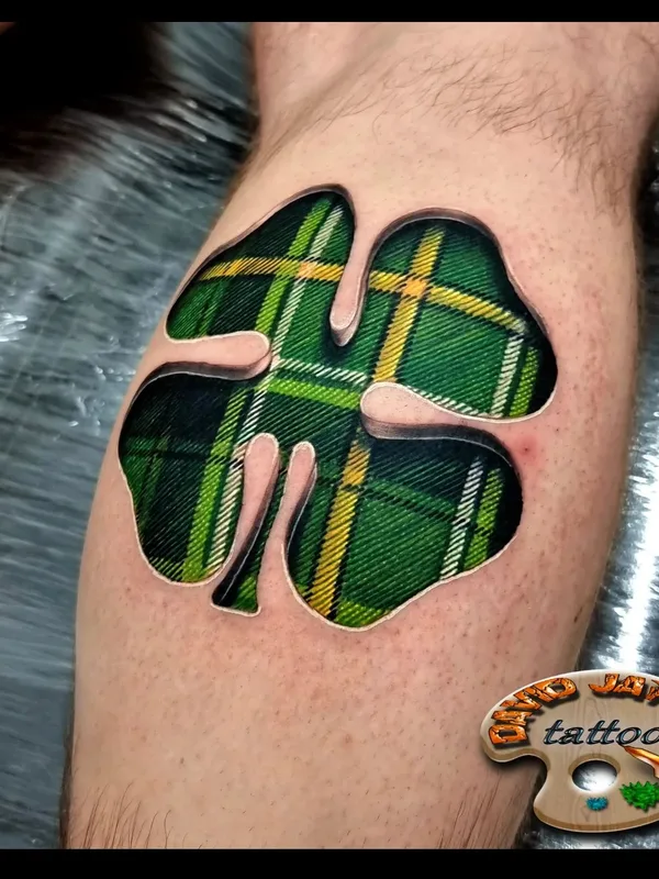 color realism tattoo on calf #68562 | Tattoo Artist David Jay Kai