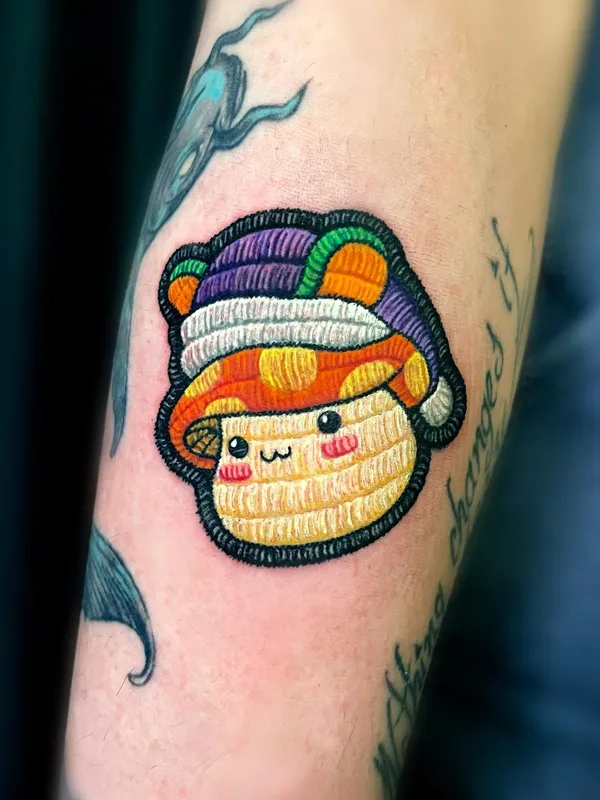 color cartoon tattoo on forearm #68577 | Tattoo Artist Gyeong
