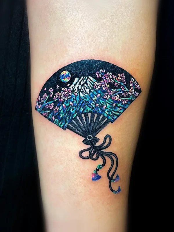 color japanese tattoo on forearm #68581 | Tattoo Artist Gyeong
