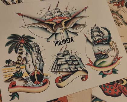 Тату эскиз #68679 Тату мастер Полинеза Александровна