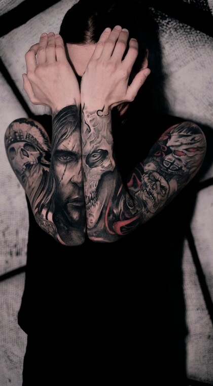 Тату эскиз #68726 Тату мастер Konstantin Kindyakov