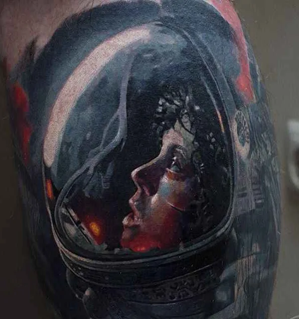 color realism 纹身 在 upper arm #472 | 纹身师 Ольга Григорьева