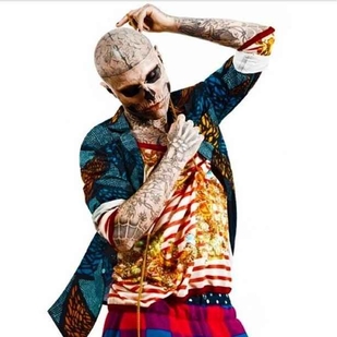 🔥 Горячие фото, портфолио модели  #920 Тату модель Rick «Zombie boy» Genest