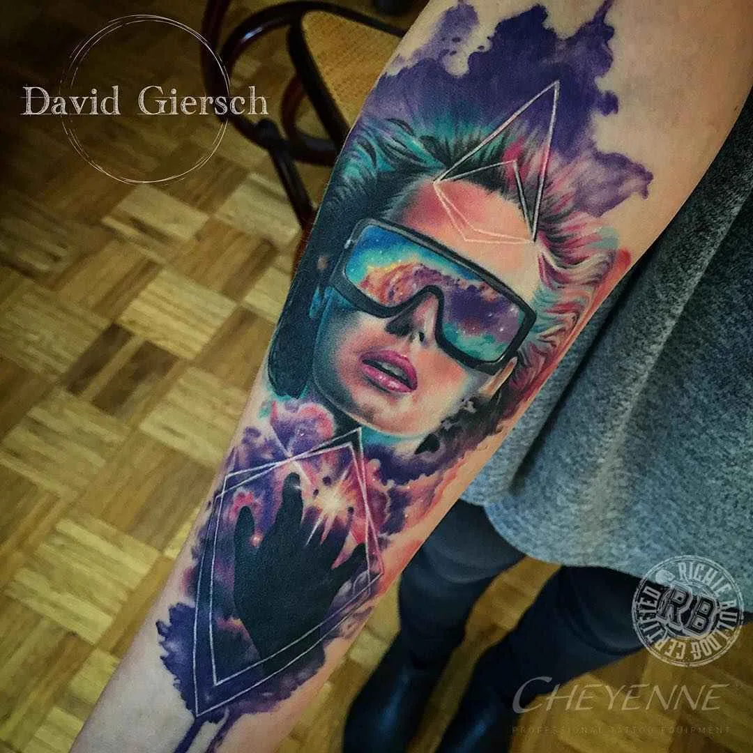 Tattoo artist David Giersch color realistic tattoo | Berlin, Germany